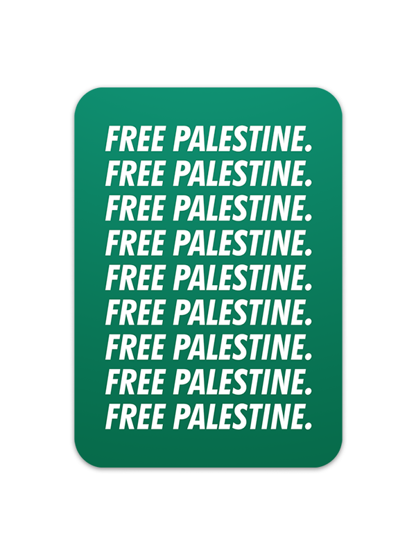 Free Palestine Sticker