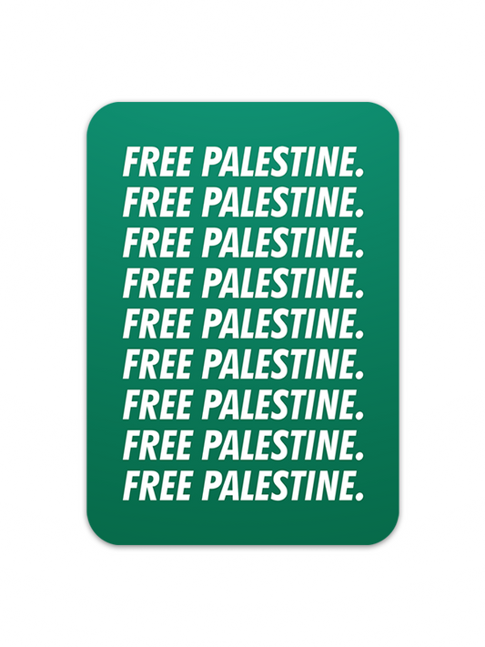Free Palestine Sticker