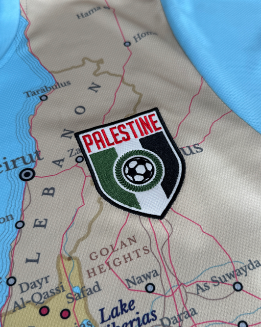 Palestine Map Football Shirt